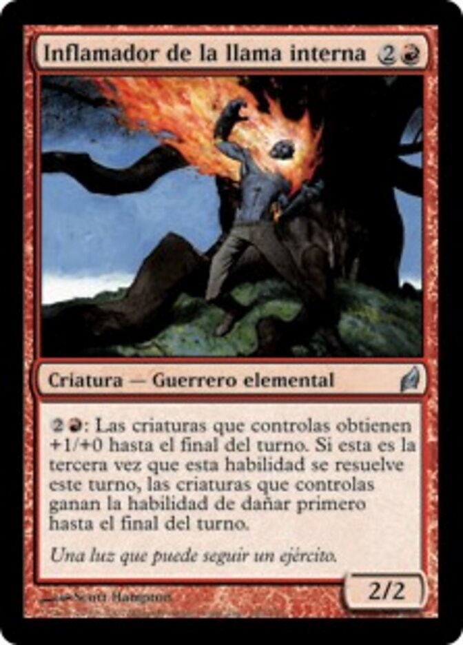 Inflamador de la llama interna
