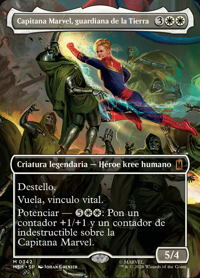 Capitana Marvel, guardiana de la Tierra