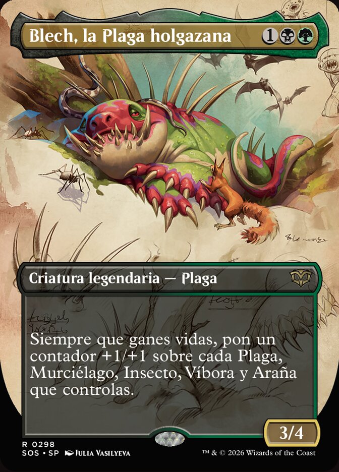 Blech, la Plaga holgazana