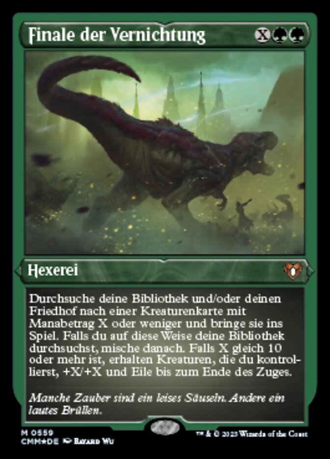 Finale der Vernichtung