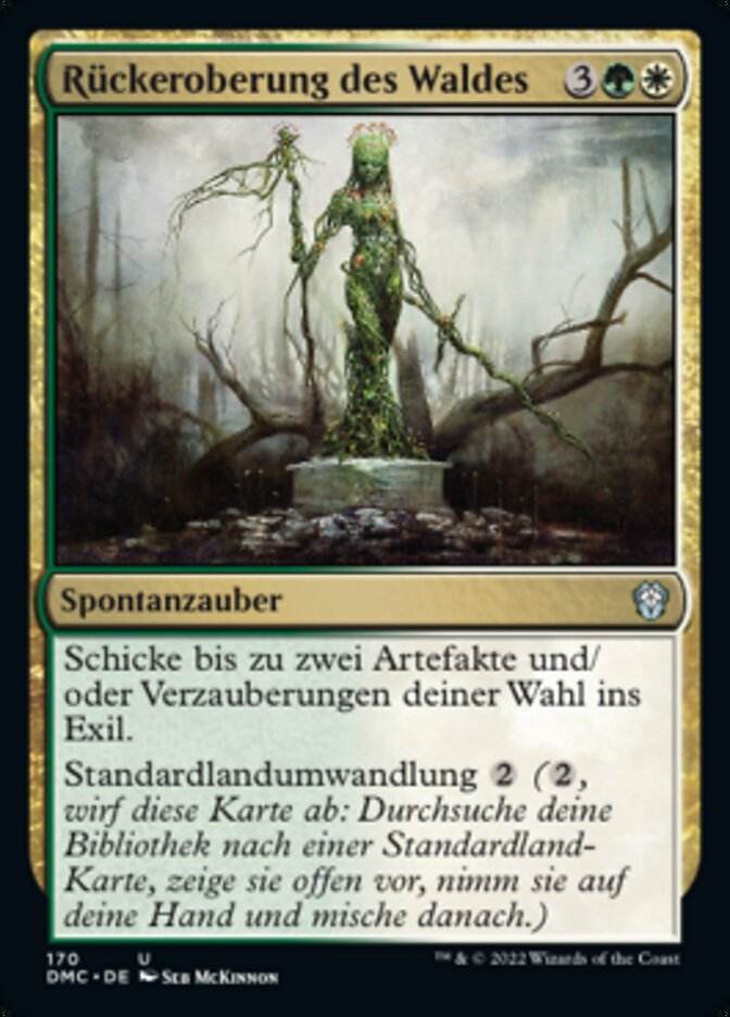 Rückeroberung des Waldes
