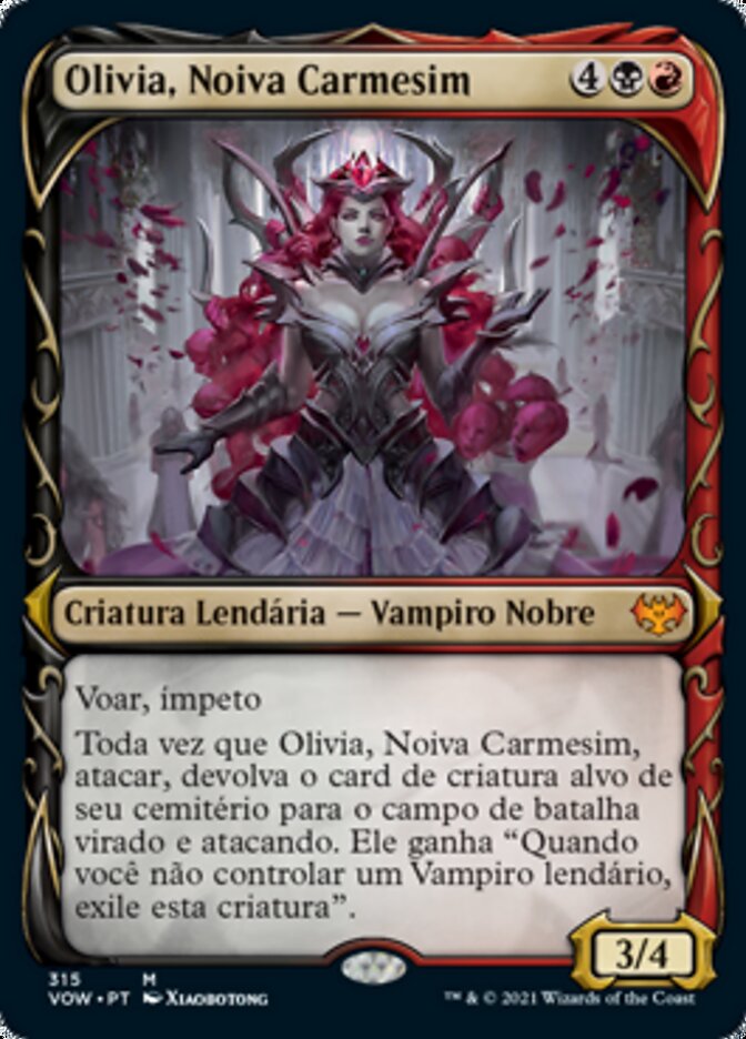 Olivia, Noiva Carmesim