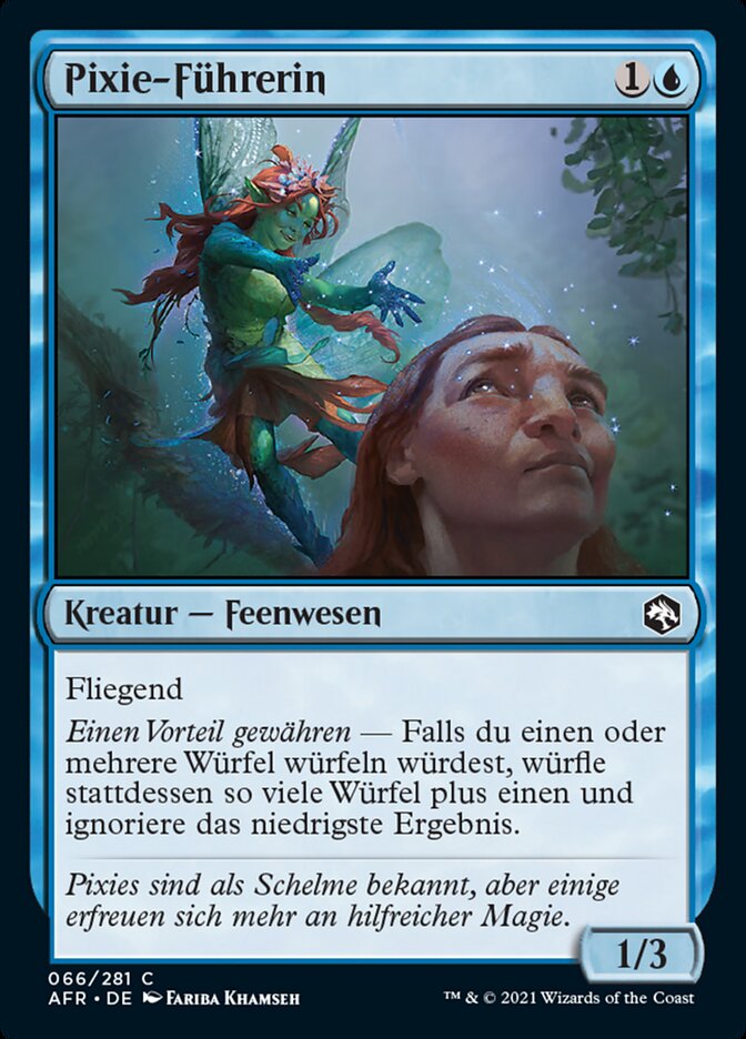 Pixie-Führerin