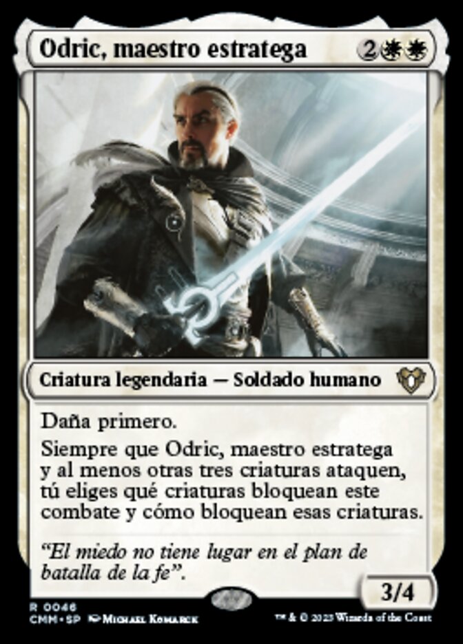 Odric, maestro estratega