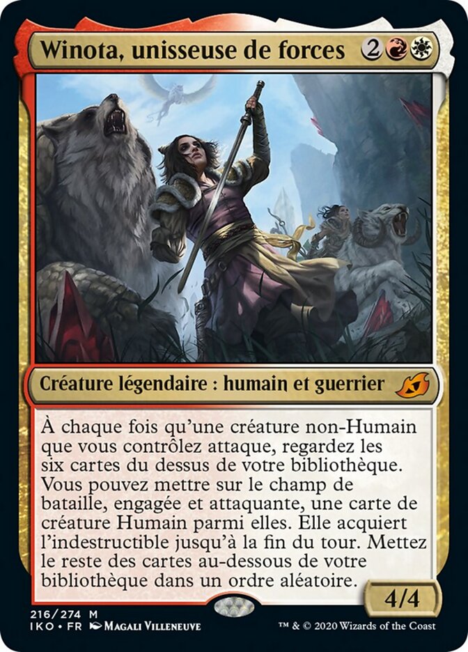 Winota, unisseuse de forces