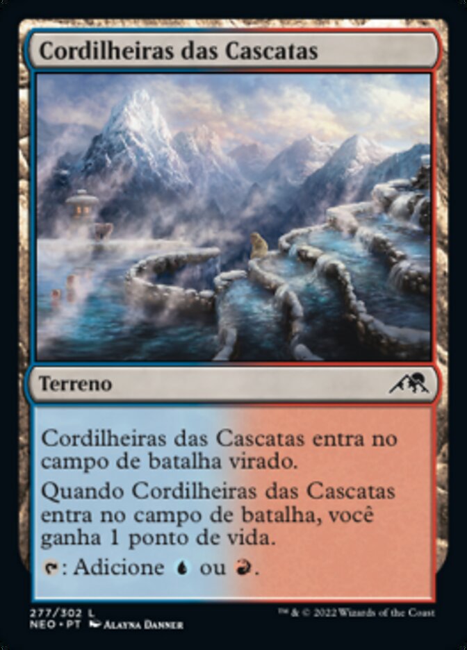 Cordilheiras das Cascatas