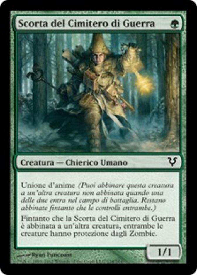 Scorta del Cimitero di Guerra