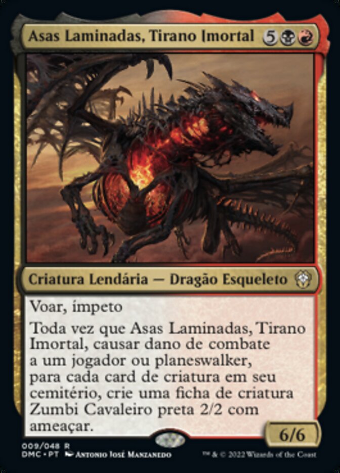Asas Laminadas, Tirano Imortal