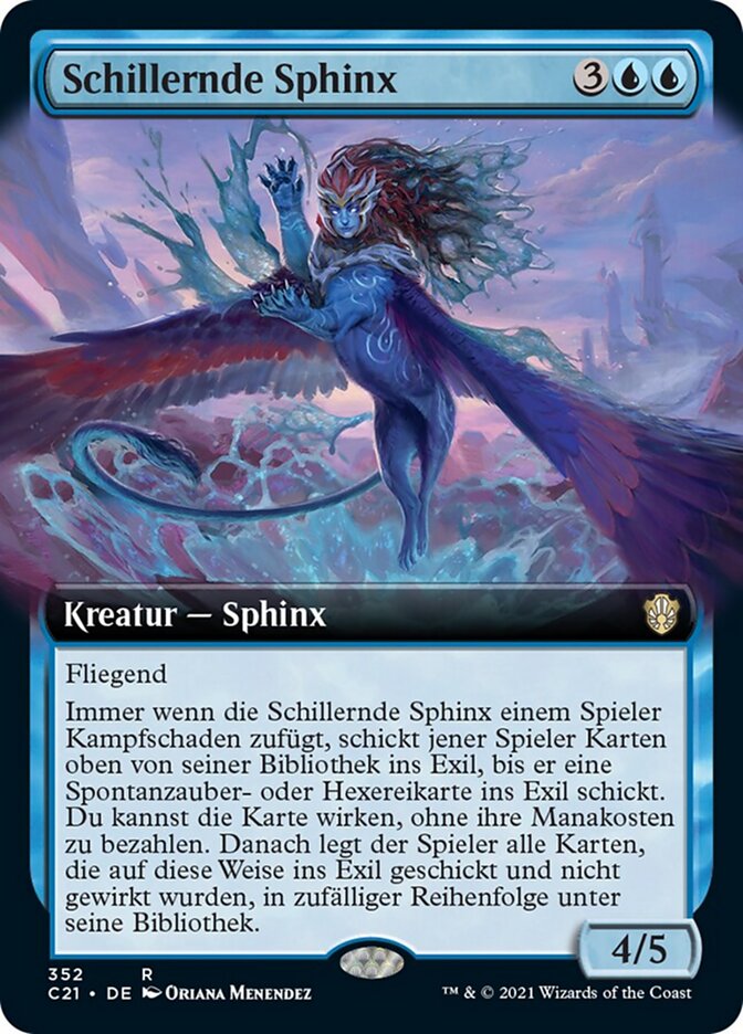 Schillernde Sphinx