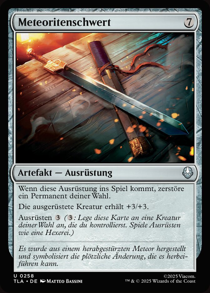 Meteoritenschwert