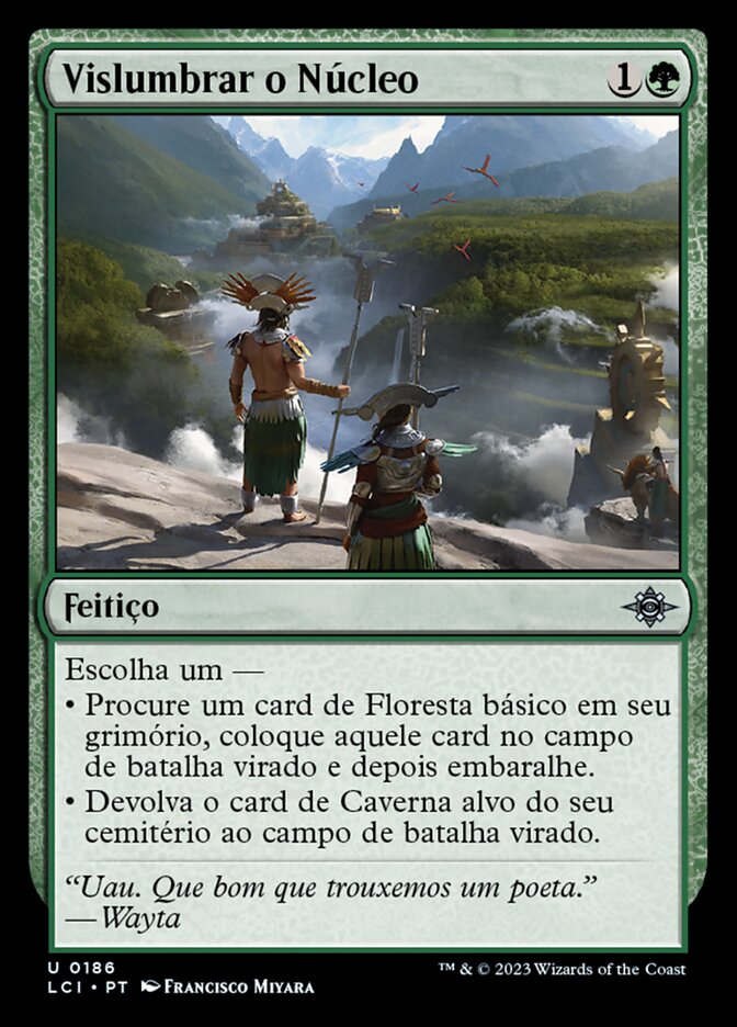 Vislumbrar o Núcleo