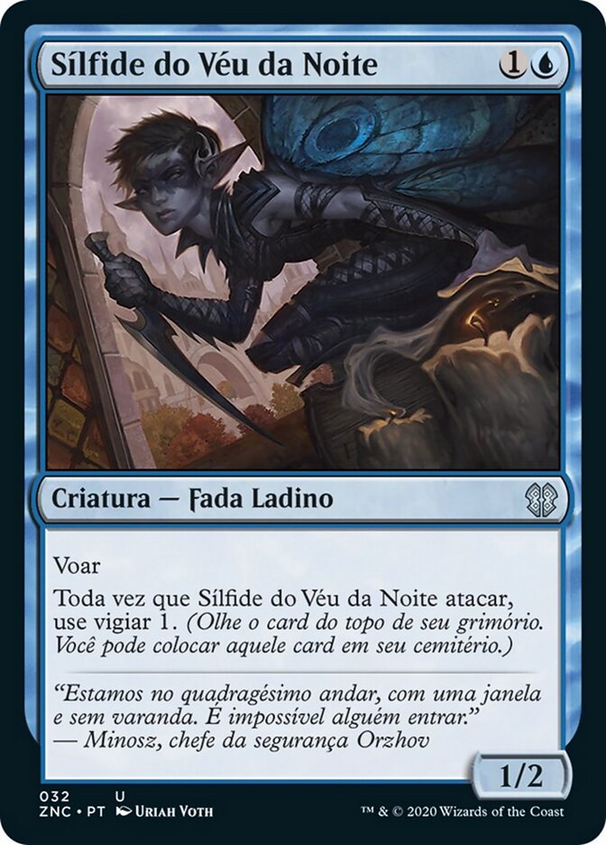 Sílfide do Véu da Noite