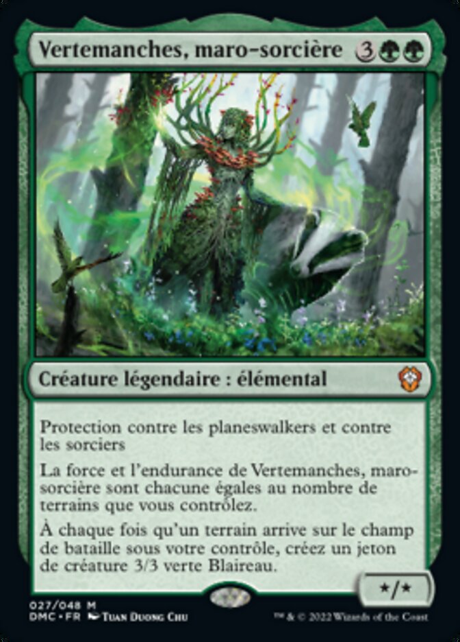 Vertemanches, maro-sorcière