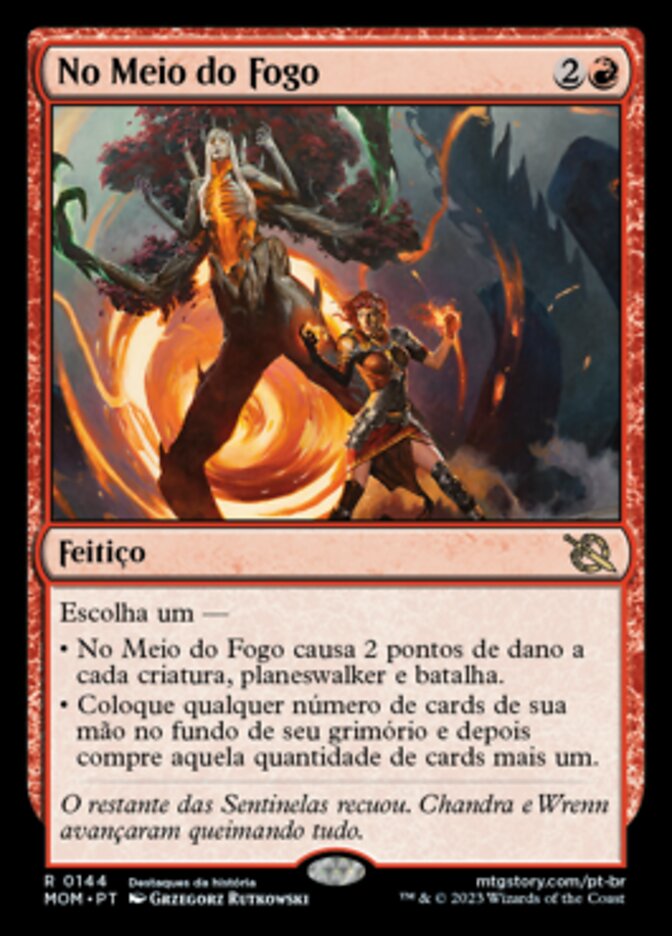 No Meio do Fogo