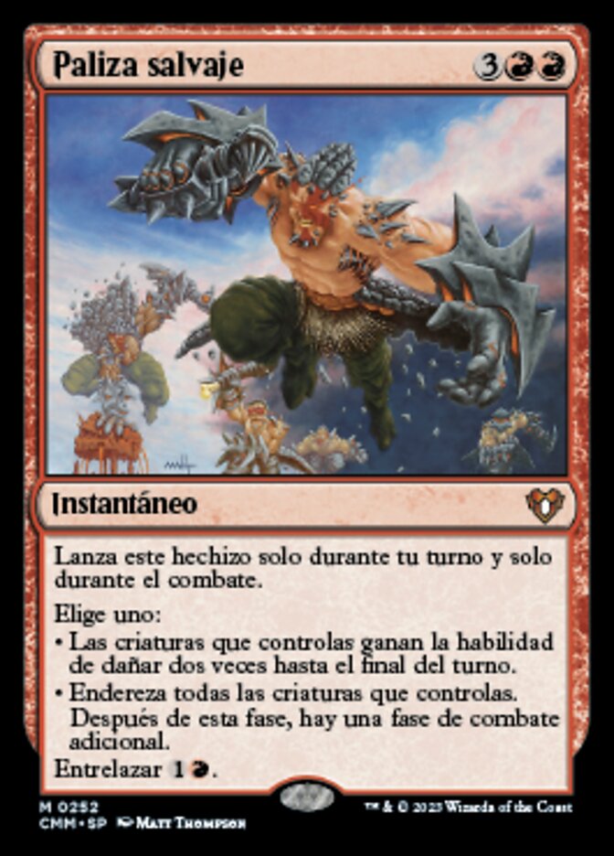 Paliza salvaje