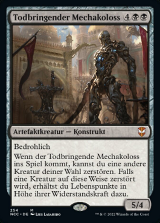 Todbringender Mechakoloss