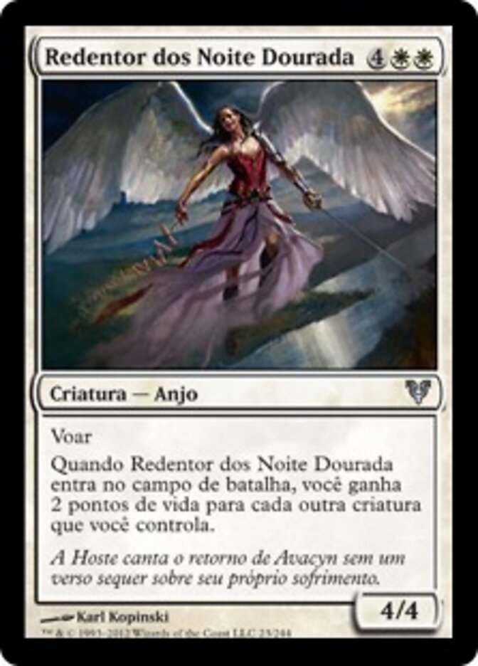 Redentor dos Noite Dourada