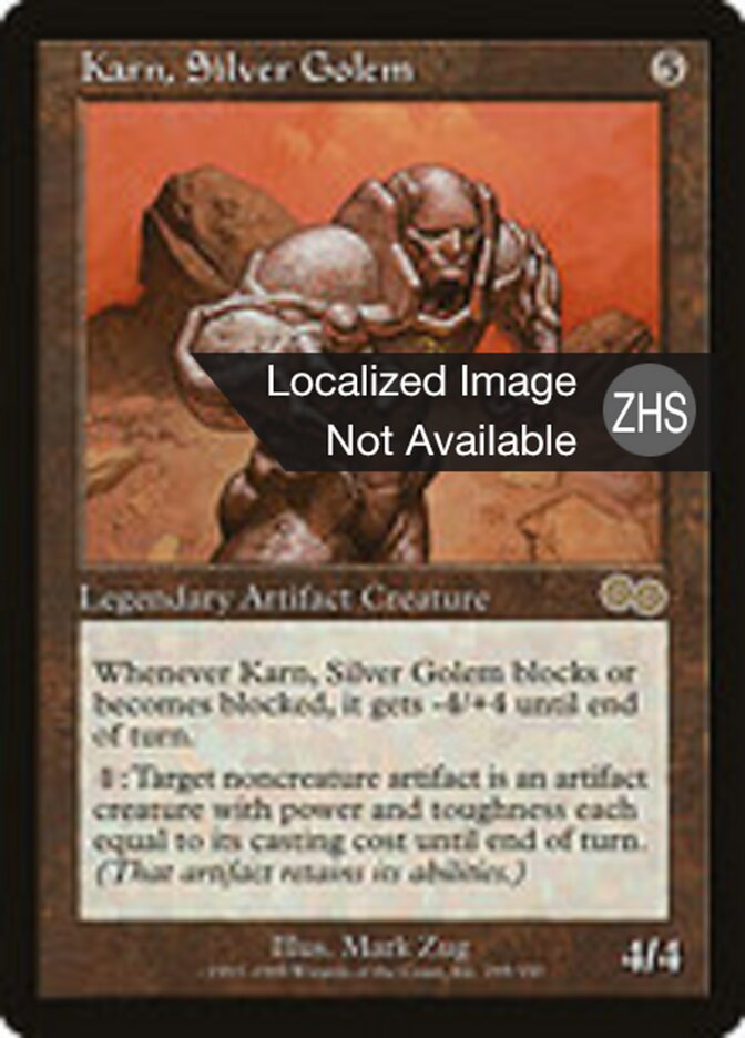 Karn, Silver Golem