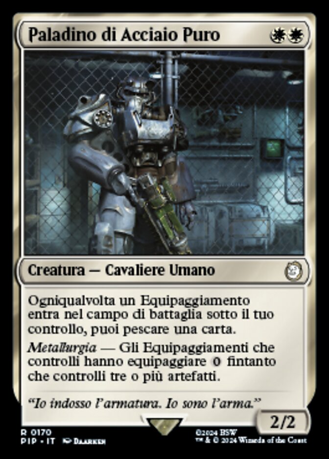 Paladino di Acciaio Puro