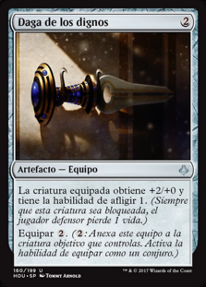 Daga de los dignos