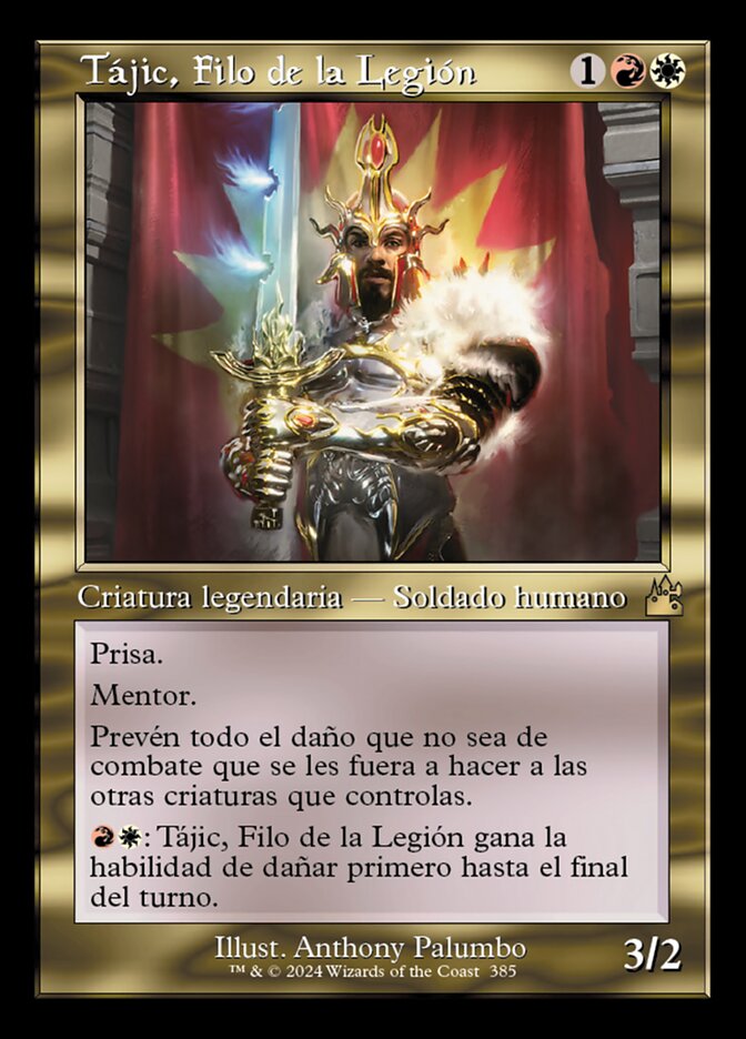 Tájic, Filo de la Legión