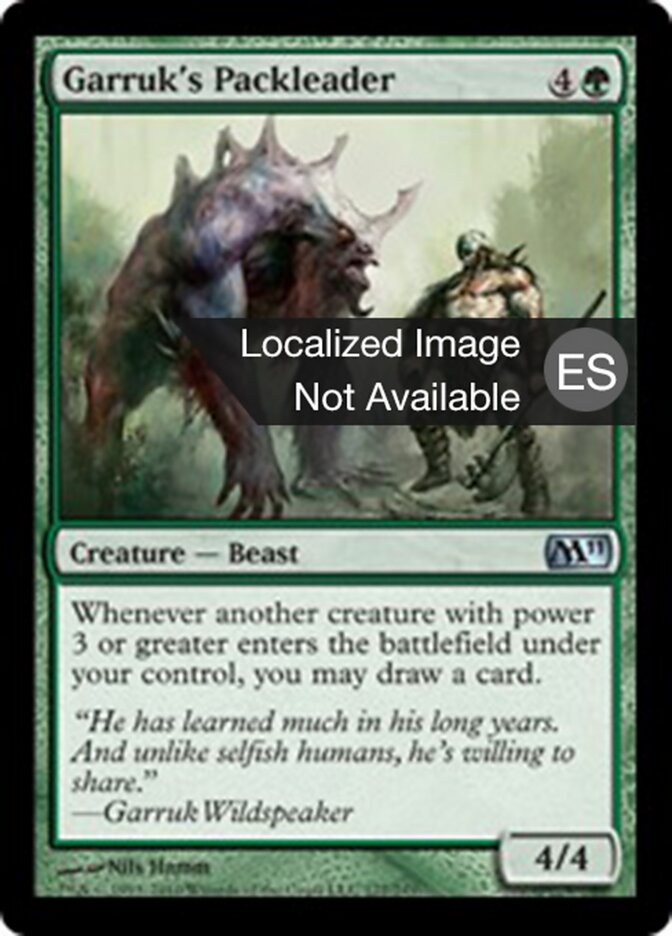 Líder de manada de Garruk