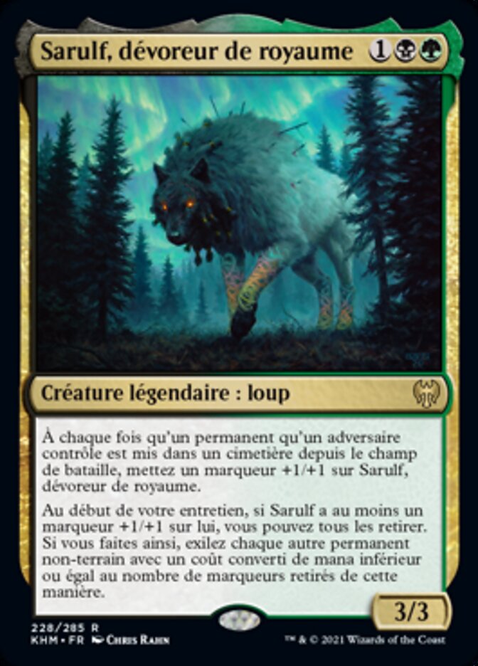 Sarulf, dévoreur de royaume