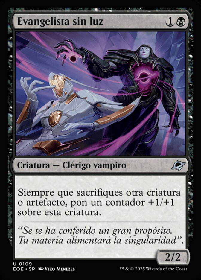 Evangelista sin luz