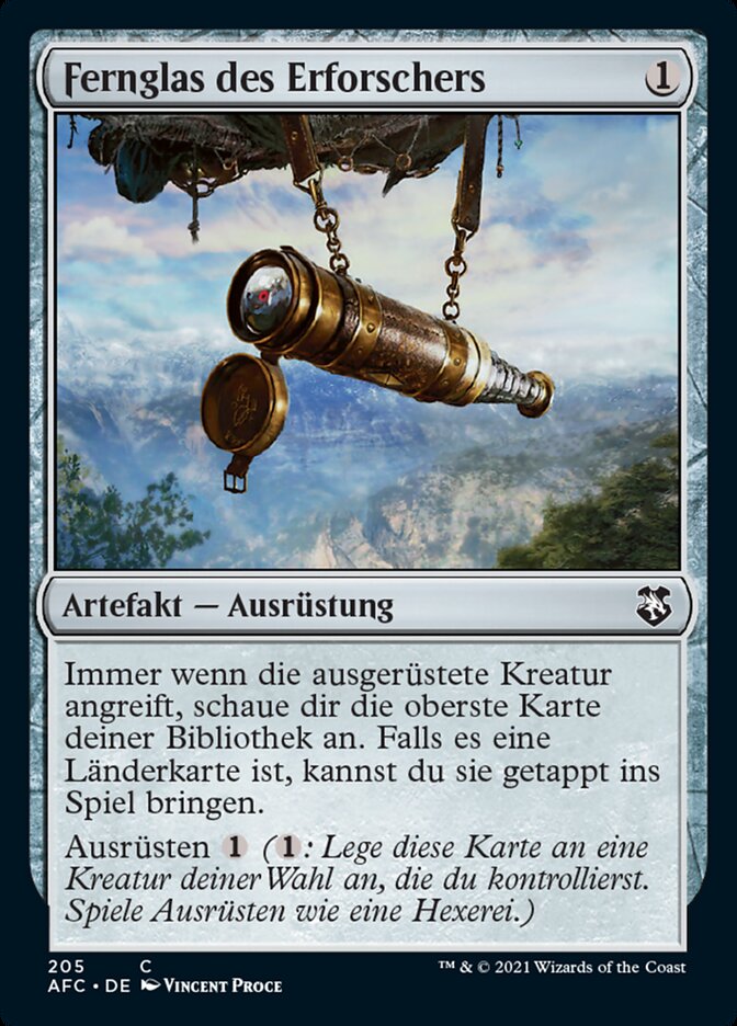 Fernglas des Erforschers