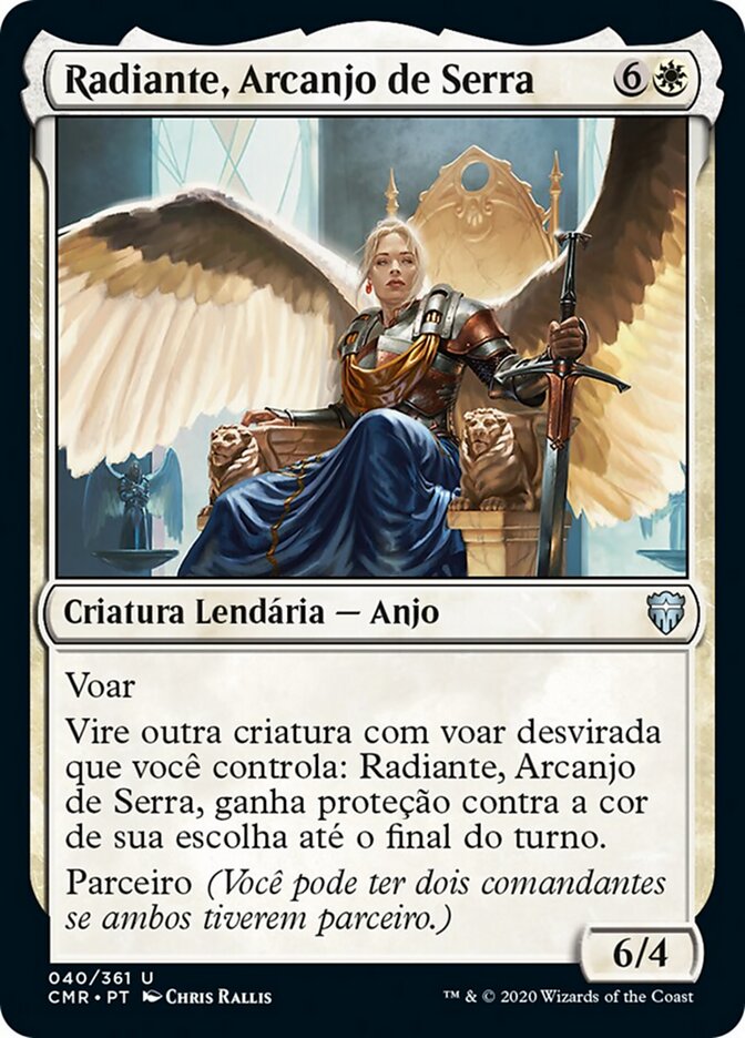 Radiante, Arcanjo de Serra