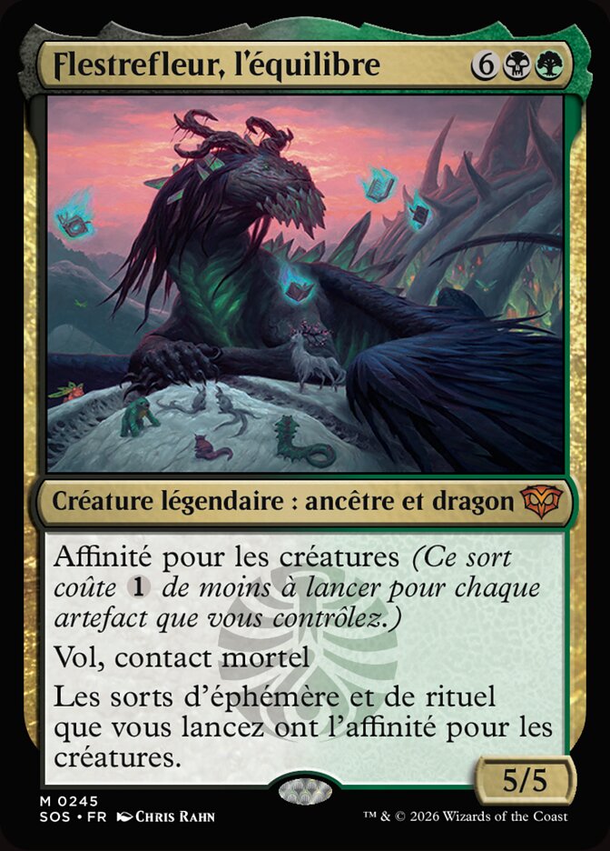 Flestrefleur, l'équilibre