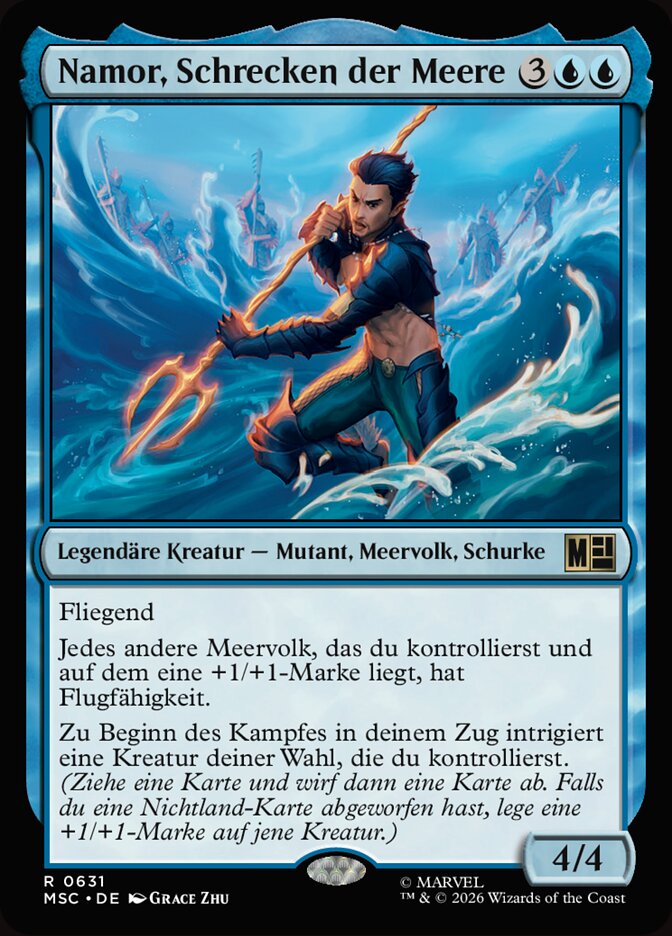 Namor, Schrecken der Meere