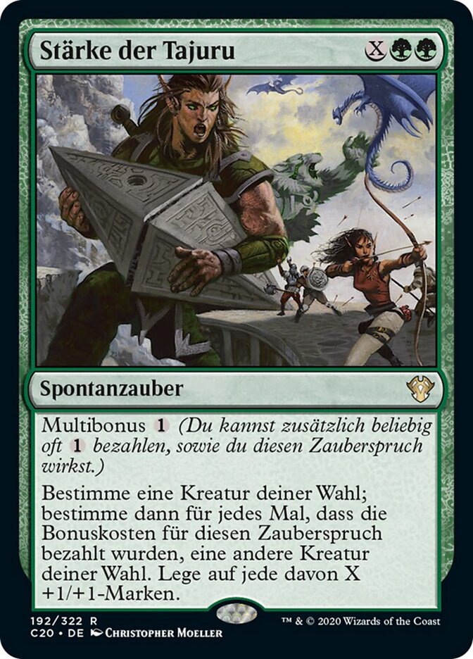 Stärke der Tajuru