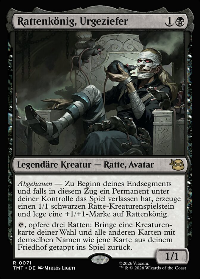 Rattenkönig, Urgeziefer