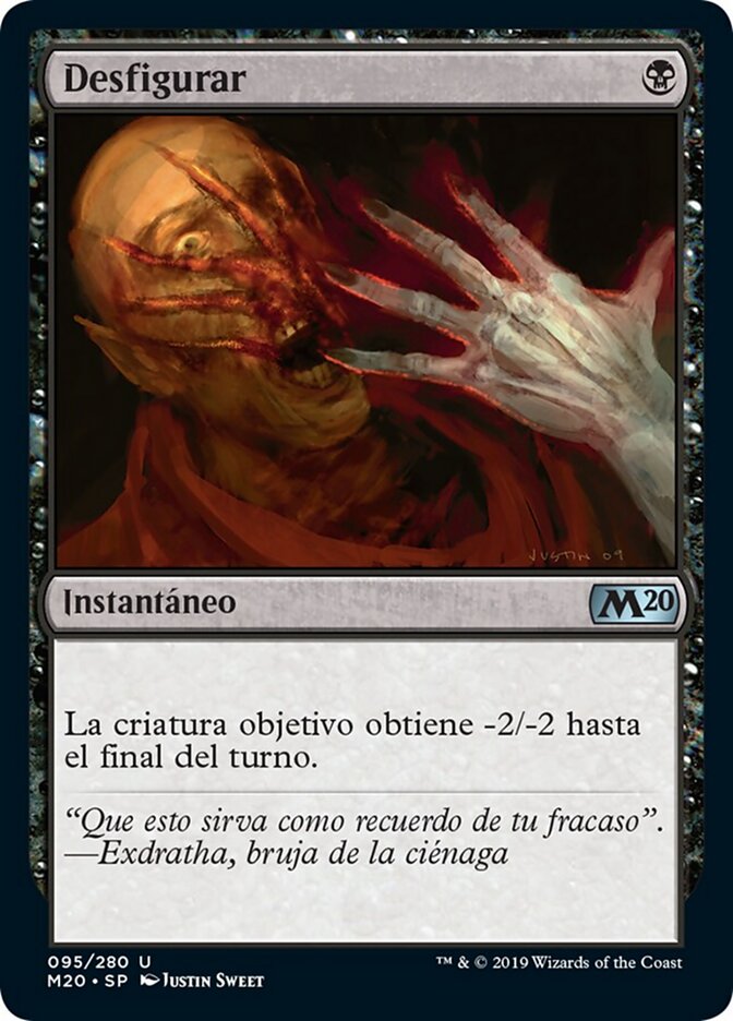 Desfigurar
