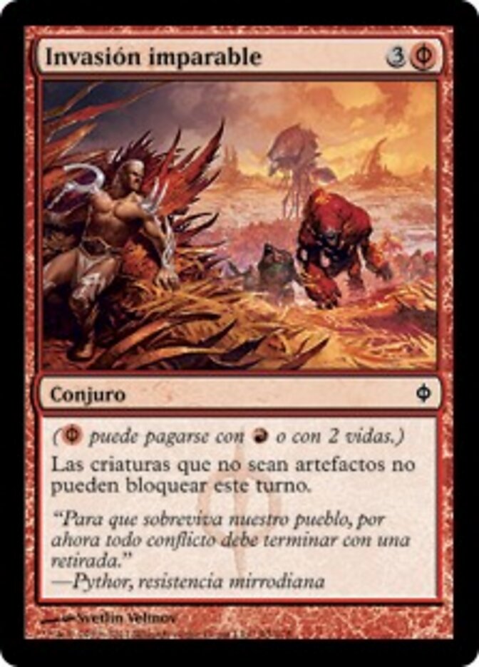 Invasión imparable