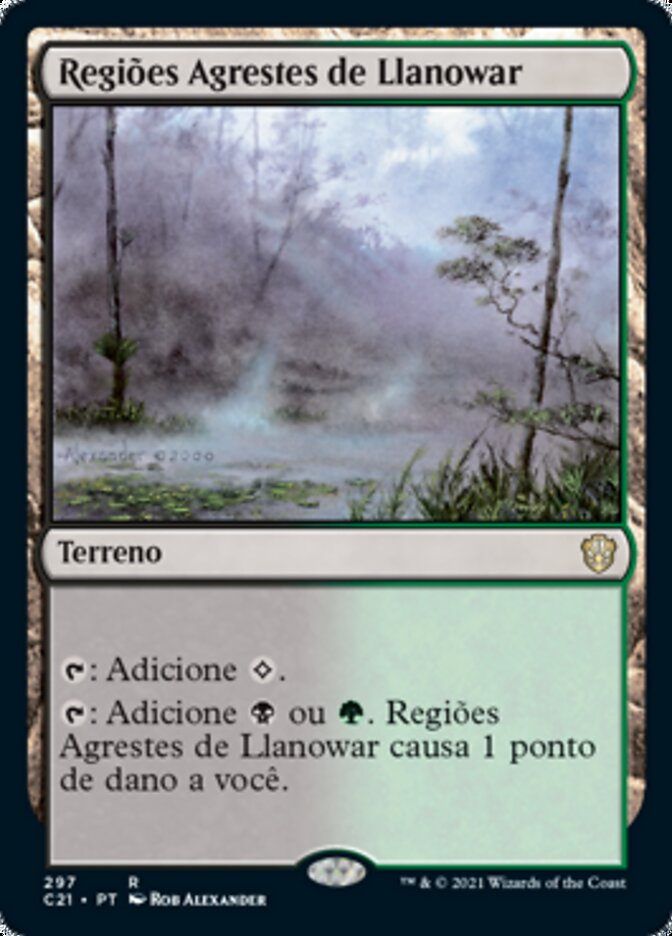 Regiões Agrestes de Llanowar