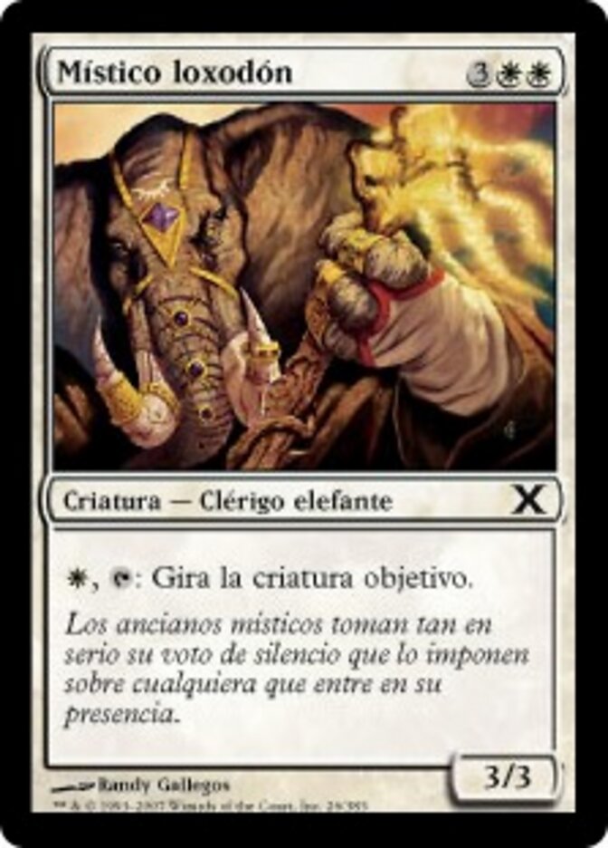 Místico loxodón