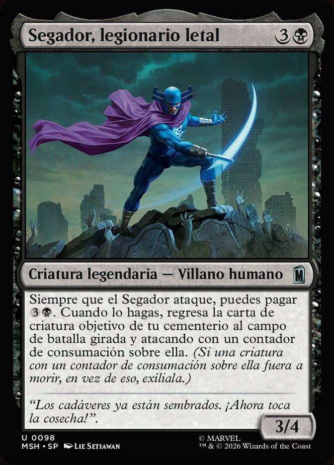 Segador, legionario letal