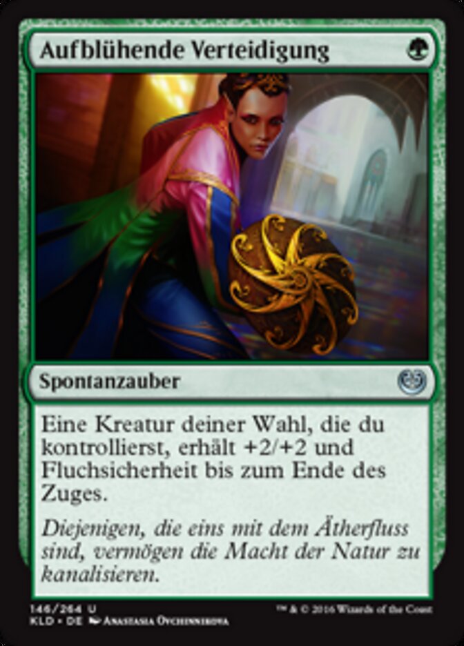 Aufblühende Verteidigung