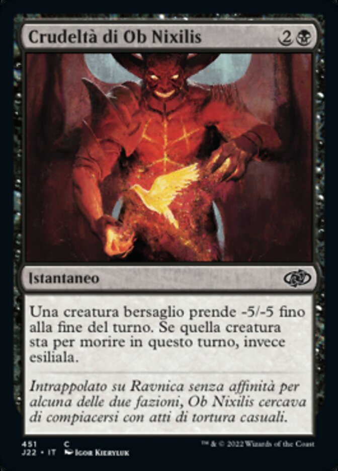 Crudeltà di Ob Nixilis