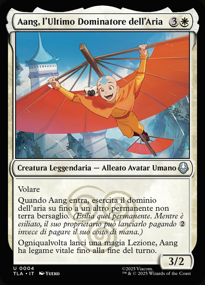Aang, l'Ultimo Dominatore dell'Aria