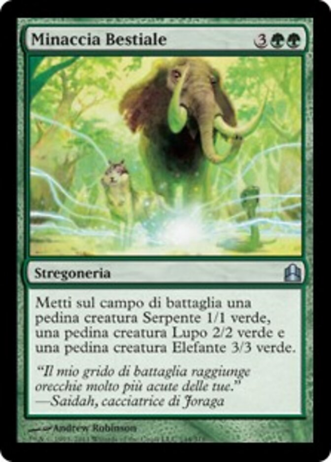 Minaccia Bestiale
