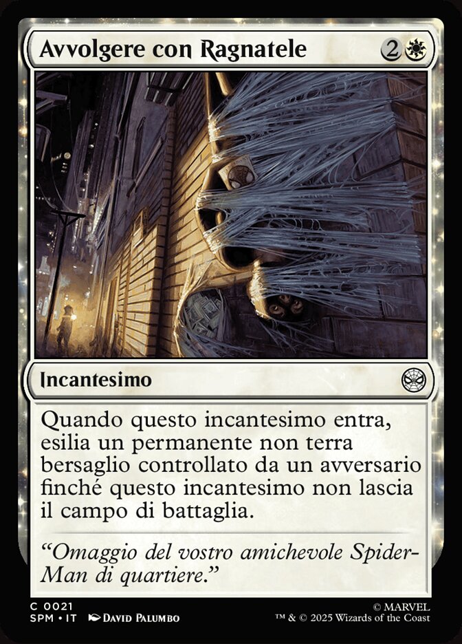 Avvolgere con Ragnatele