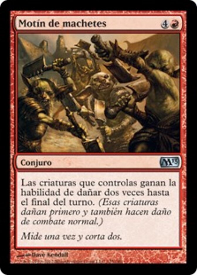 Motín de machetes