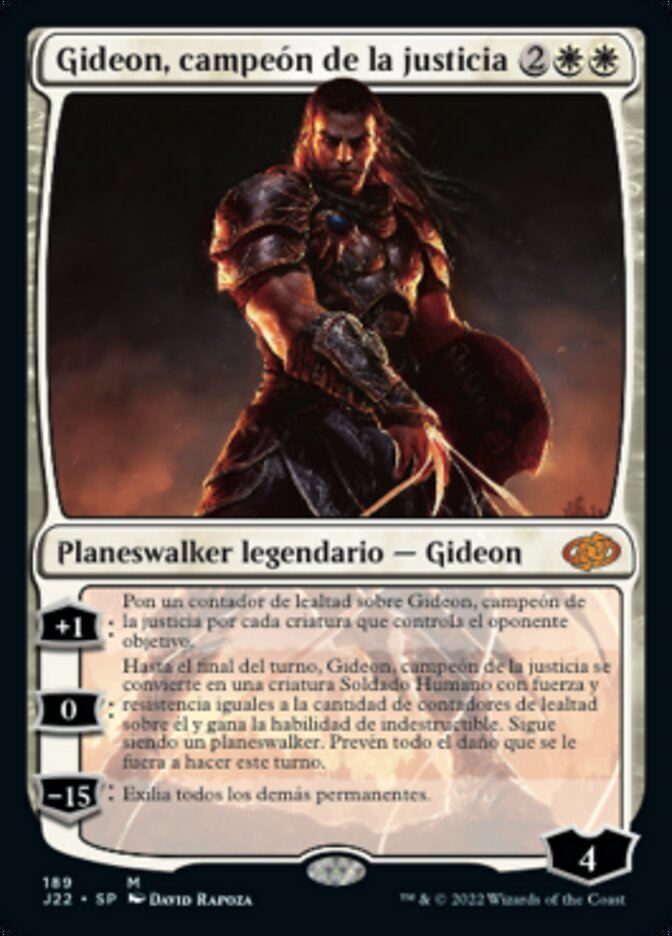 Gideon, campeón de la justicia