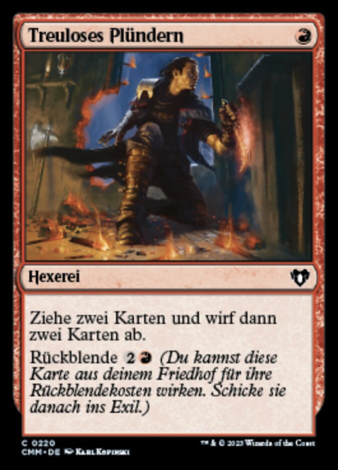 Treuloses Plündern