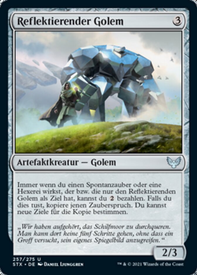 Reflektierender Golem
