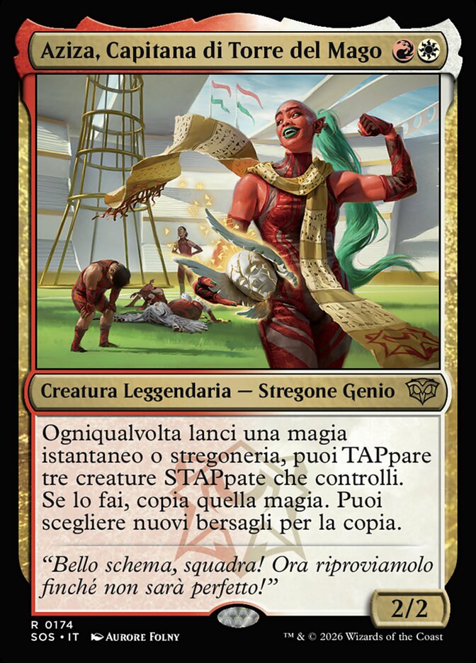 Aziza, Capitana di Torre del Mago