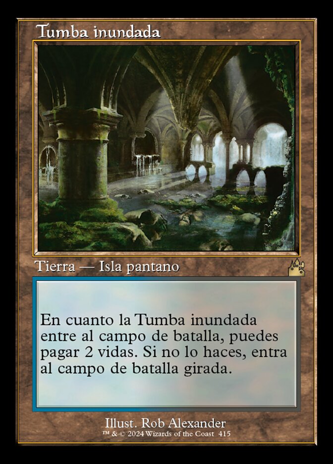 Tumba inundada